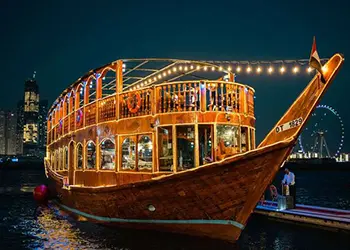 Day 1 - Arrival in Dubai & Dhow Cruise Dinner at Dubai Marina